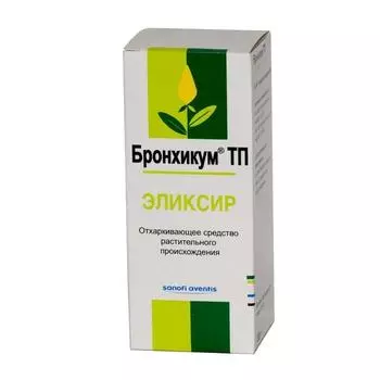 бронхикум тп эликсир 130 г