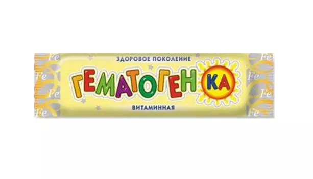 гематогенка витаминная 40 г