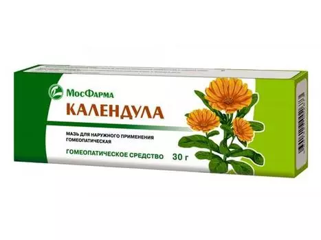 календула мазь гомеопатическая 30 г