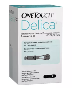 ланцеты one touch делика 100 шт