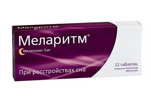 меларитм 3 мг 12 табл