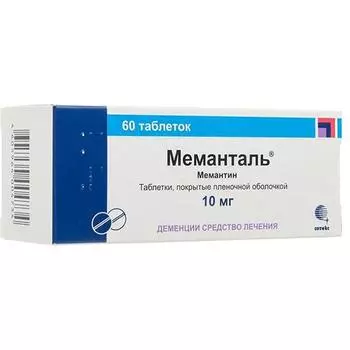 меманталь 10 мг 60 табл