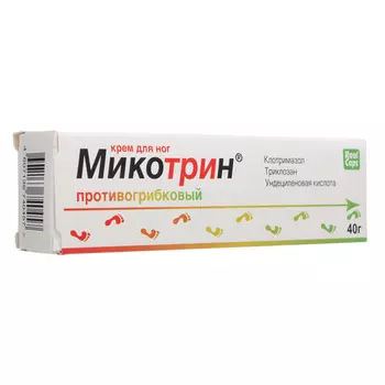 микотрин крем для ног 40 г