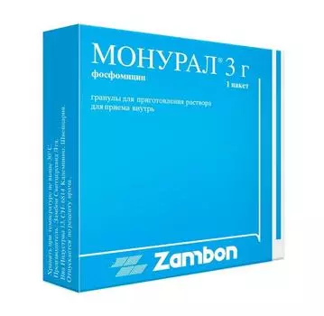 монурал гранулы 3 г