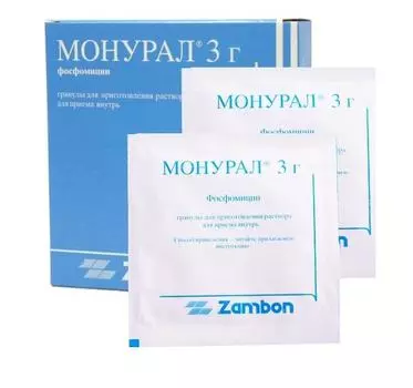 монурал гранулы 3 г 2 саше