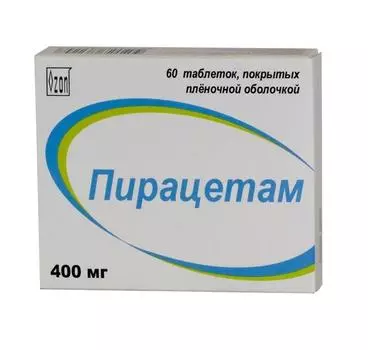 пирацетам 400 мг 60 табл