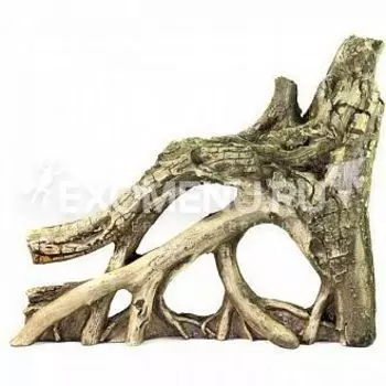 732 Грот Декси - Коряга 50*10*40 см, односторонний декоративный элемент