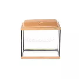 Аквариум Aqua Plus 60, бук, 500х300х400 мм, прямоугольный, свет STD 1х14Вт