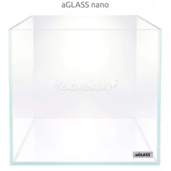 Аквариум AquaLighter aGLASS nano, 10 л, 22х22х22 см