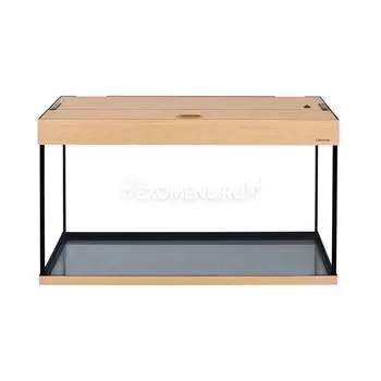 Аквариум AquaPlus 150 (900х350х560-6) прямоугольный со светильником LUX 2х25Вт. бук