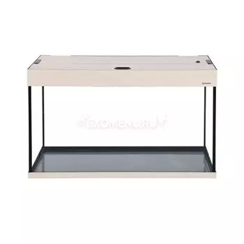 Аквариум AquaPlus 150 (900х350х560-6) прямоугольный со светильником LUX 2х25Вт. выбеленный дуб
