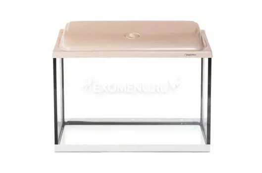 Аквариум AquaPlus STD П72 выбеленный дуб (600х300х460-5) прямоугольный, 66 л., со светильником 1х15 Вт.