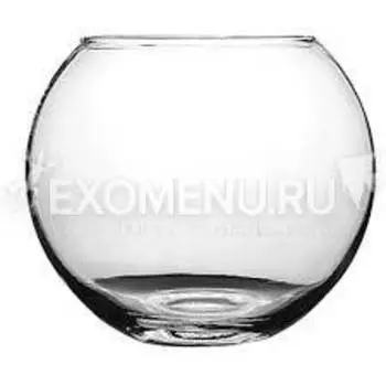 Аквариум круглый плоскодонный, 8 л