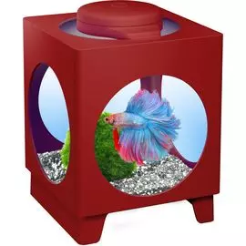 Аквариум Tetra Betta Projector бордовый 1.8 l