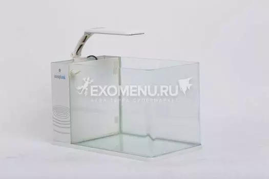 Аквариум UpAqua Easy Tank 36W, 15 л, со светильником, помпой и наполнителем, белый, 36х20х22 см