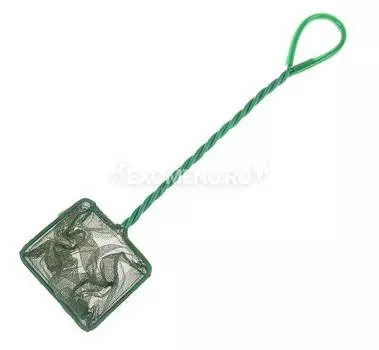 ALEAS Сачок для рыб зелёный 12,5 см