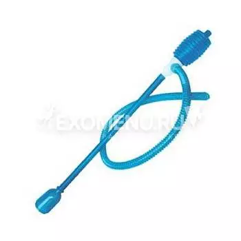 ALEAS Сифон синий с грушей