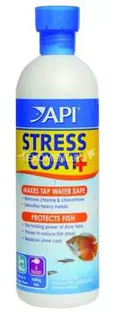 API Stress Coat Кондиционер для декоративных рыб и воды, 473 мл