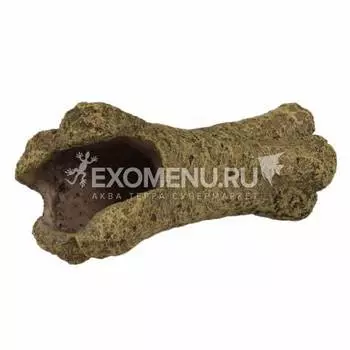 AQUA DELLA Укрытие для аквариума и террариума "Hollow Bone", 18.2x7.3x7.2см (Бельгия)