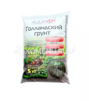 AQUAYER Голландский грунт, 5 Кг