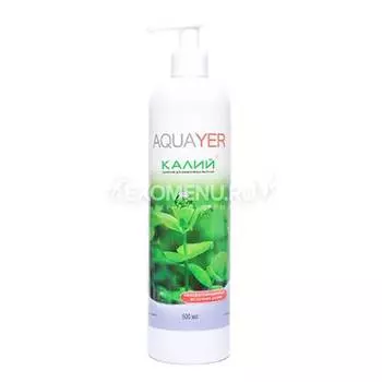 AQUAYER, "Удо Ермолаева КАЛИЙ+”, 500 mL