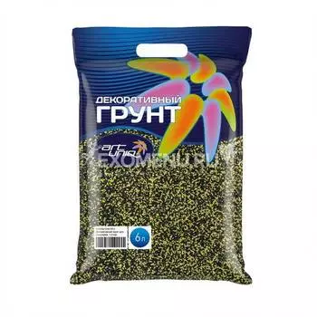 !ArtUniq ColorMix Salamander - Декоративный грунт для аквариума "Саламандра", 1-2 мм, 9 кг, 6 л