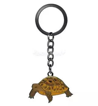 BLUE BUG Брелок металлический "Черепаха", серебристый (Германия)