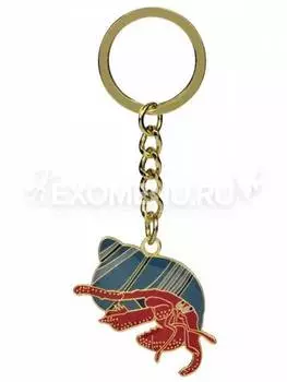 BLUE BUG Брелок металлический "Краб", 41х21мм (Германия)