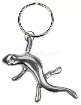 BLUE BUG Брелок металлический "Ящерица", 40х72мм (Германия)