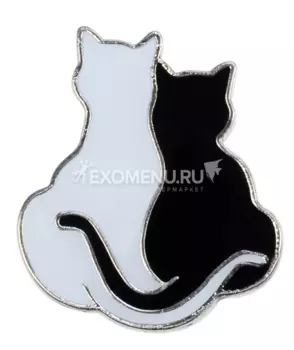 BLUE BUG Значок металлический "For You", 17х19мм (Германия)