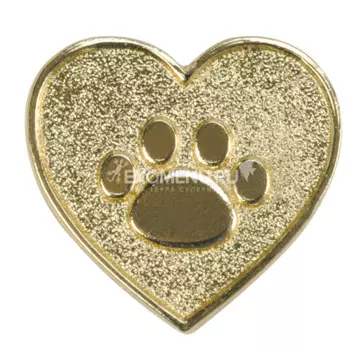 BLUE BUG Значок металлический "Good Luck" , 15х15мм (Германия)