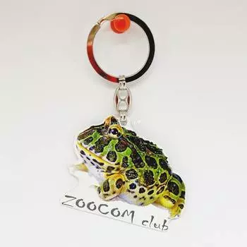 Брелок ZOOCOM CLUB Лягушка рогатка 2