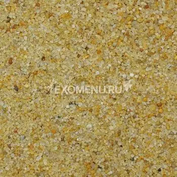 DECOTOP Atoyac - Природный чистый жёлтый песок, 1-2 мм, 15 кг/9 л