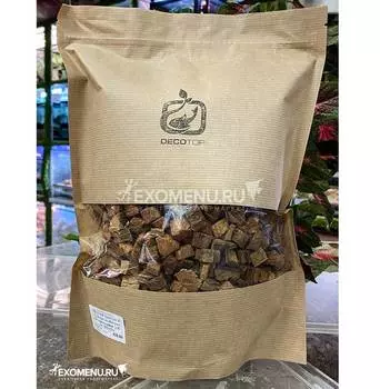 DECOTOP Coco Coir M - Субстрат из оболочки кокосового ореха, 5-20 мм, 300 г/3 л