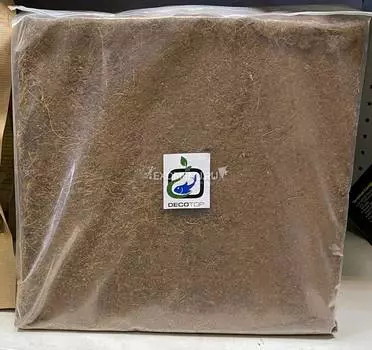 DECOTOP Coco Coir S Block - Субстрат из оболочки кокосового ореха, 1-5 мм, 5100 г/12=84 л