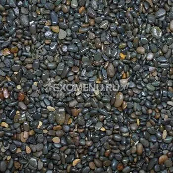 DECOTOP Geneva - Натуральный темный гравий, 2-5 мм, 15 кг/9 л