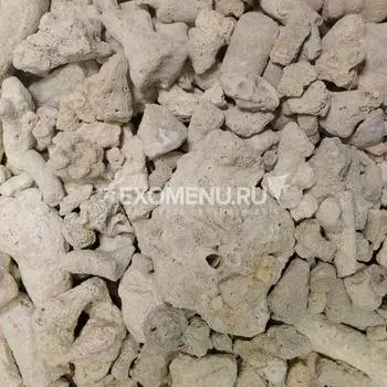 DECOTOP Lagoon - Натуральная коралловая крошка, 10-80 мм, 1.3 кг/1.5 л