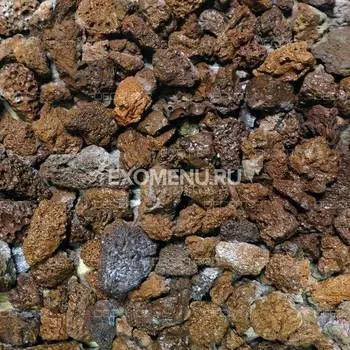 DECOTOP Matano - Природная чистая лавовая крошка, 10-30 мм, 0.7 кг/1 л