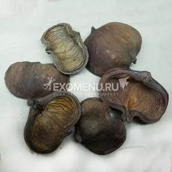 DECOTOP Thelambu pod - Коробочка стеркулии, раскрытая, 10×5 см, 1 шт.