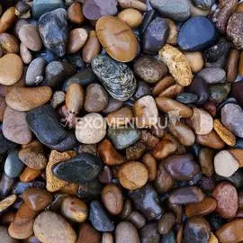 DECOTOP Tigris -Натуральный желтый гравий, 2-10 мм, 2.3 кг/1.5 л