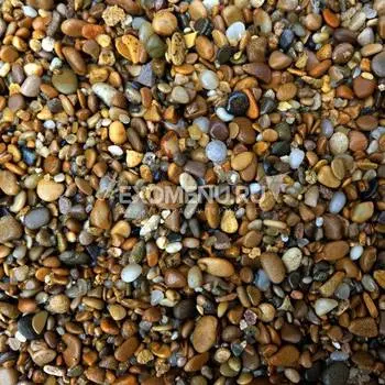 DECOTOP Tigris -Натуральный желтый гравий, 2-10 мм, 6 кг/4 л