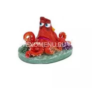 Декорация для аквариума "Осьминог Хэнк" 5*5*6 см