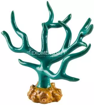 Декорация флуоресцирующая GloFish Коралл (14.5 х 8 х 14см), меняет цвет в УФ-свете