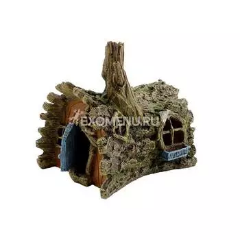 Декорация "Хижина в лесу" 15*11.5*13.5 см