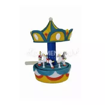 Декорация пластиковая PRIME "Карусель" 10.9х10.9х14см