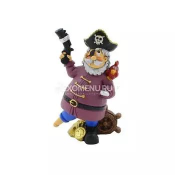 Декорация пластиковая Prime "Пират Джон Флинт"7х5х10.5 см