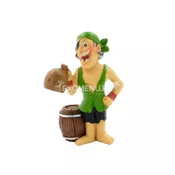 Декорация пластиковая Prime "Пират Слепой Билли"5.5х3х7.5 см