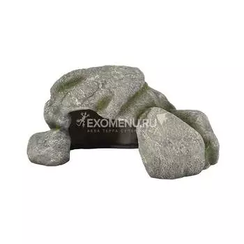 Декорация пластиковая PRIME Укрытие в камне 24х16х12.5см PR-SY354