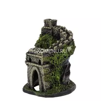 Декорация пластиковая "Великая стена" 65х60х50мм