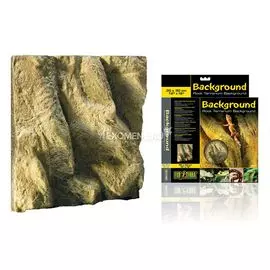 Декоративный скальный фон для террариумов, 30х30 см.